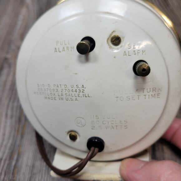 Vintage Big Ben Electric Alarm Clock - Picture 6 of 7